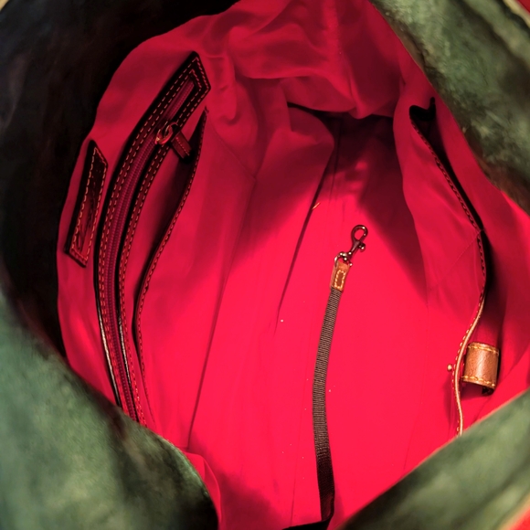 Rare Vintage Dooney And Bourke Large  Florentine Snakeskin Bag - Picture 4 of 12